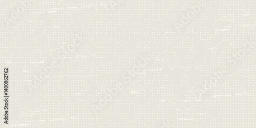 Crumpled ecru craft package paper texture. Abstract cream texture old paper background. Beige old cardboard backdrop. Vector illustration of grunge vintage note sheet or package. Old papyrus