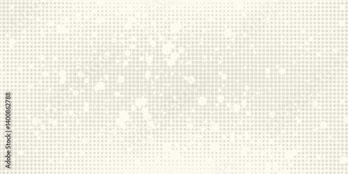Ecru gradient with texture of eggshell. Pastel light beige background, modern dotted vector design, paper texture.