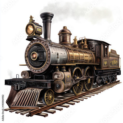 old steam locomotive