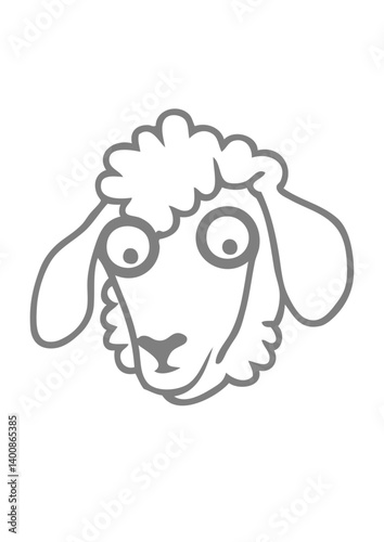 mouton dessin