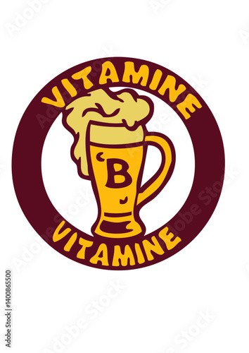 vitamine b biere alcool humour verre