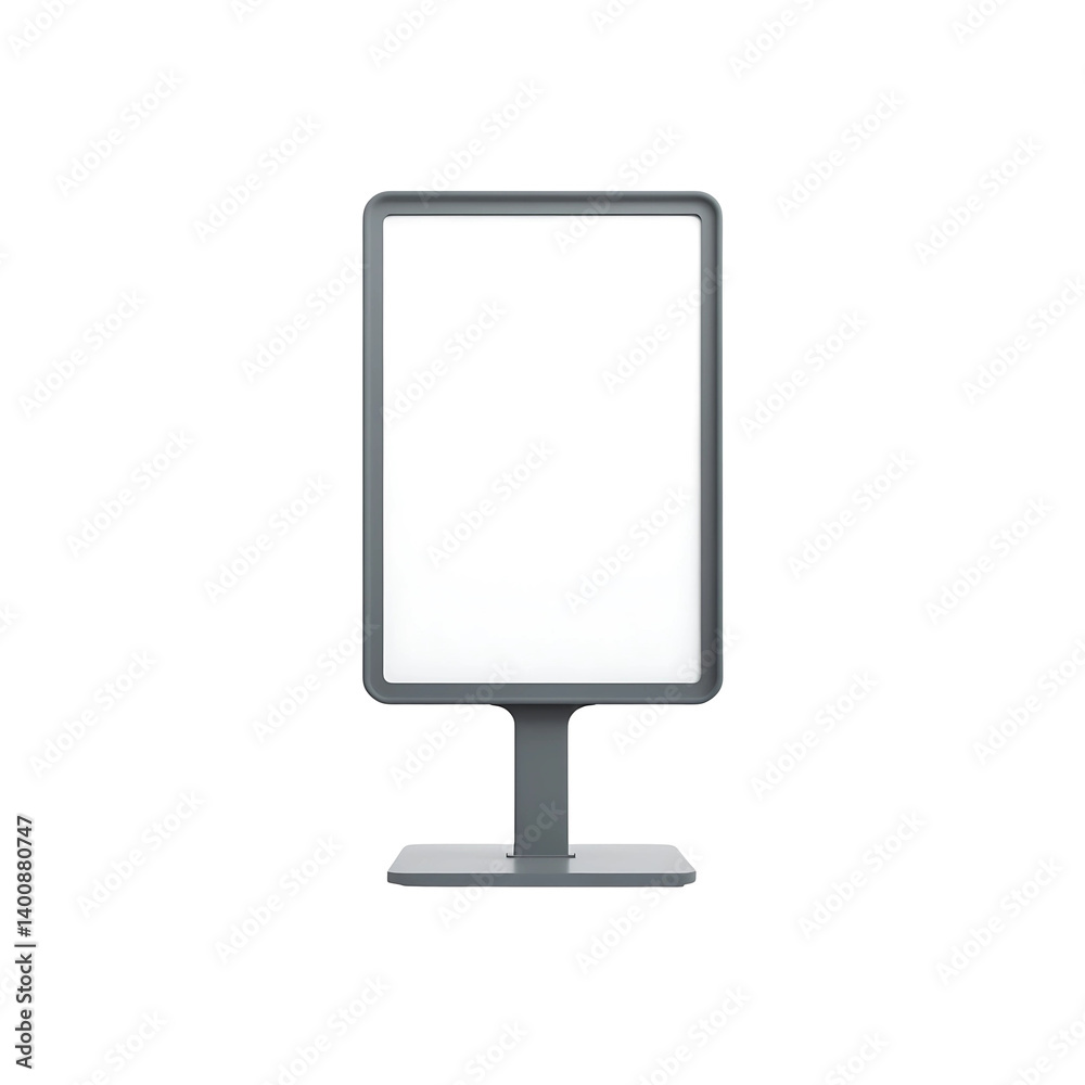 blank advertising billboard vector icons isolated on white background blank advertising billboard vector icons isolated on white background