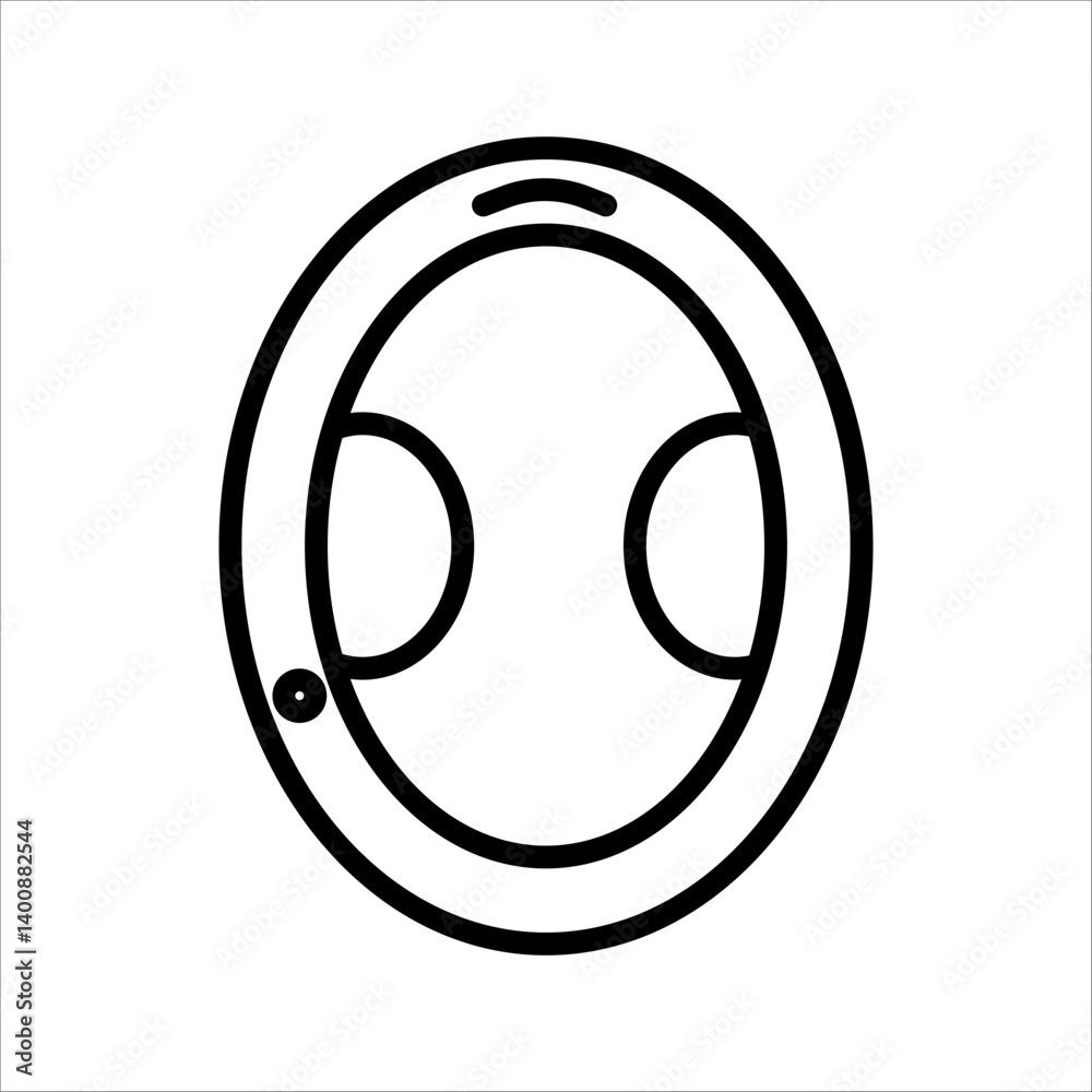 Lifebuoy Outline Icon. Lifeguard Line Art Logo. Vector Illustration. Isolated on White Background. Editable Stroke Lifebuoy Outline Icon. Lifeguard Line Art Logo. Vector Illustration. Isolated on White Background. Editable Stroke