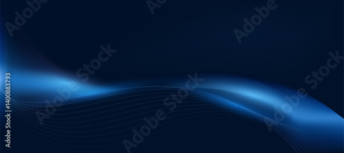 Technology digital flow background, modern tech banner, corporate business concept, hi-tech abstract background  for presentation business or tech event poster EPS 10