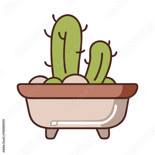 cactus in a pot