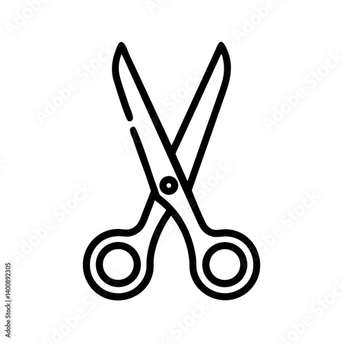 Scissors Icon for Creativity and Crafting Topics