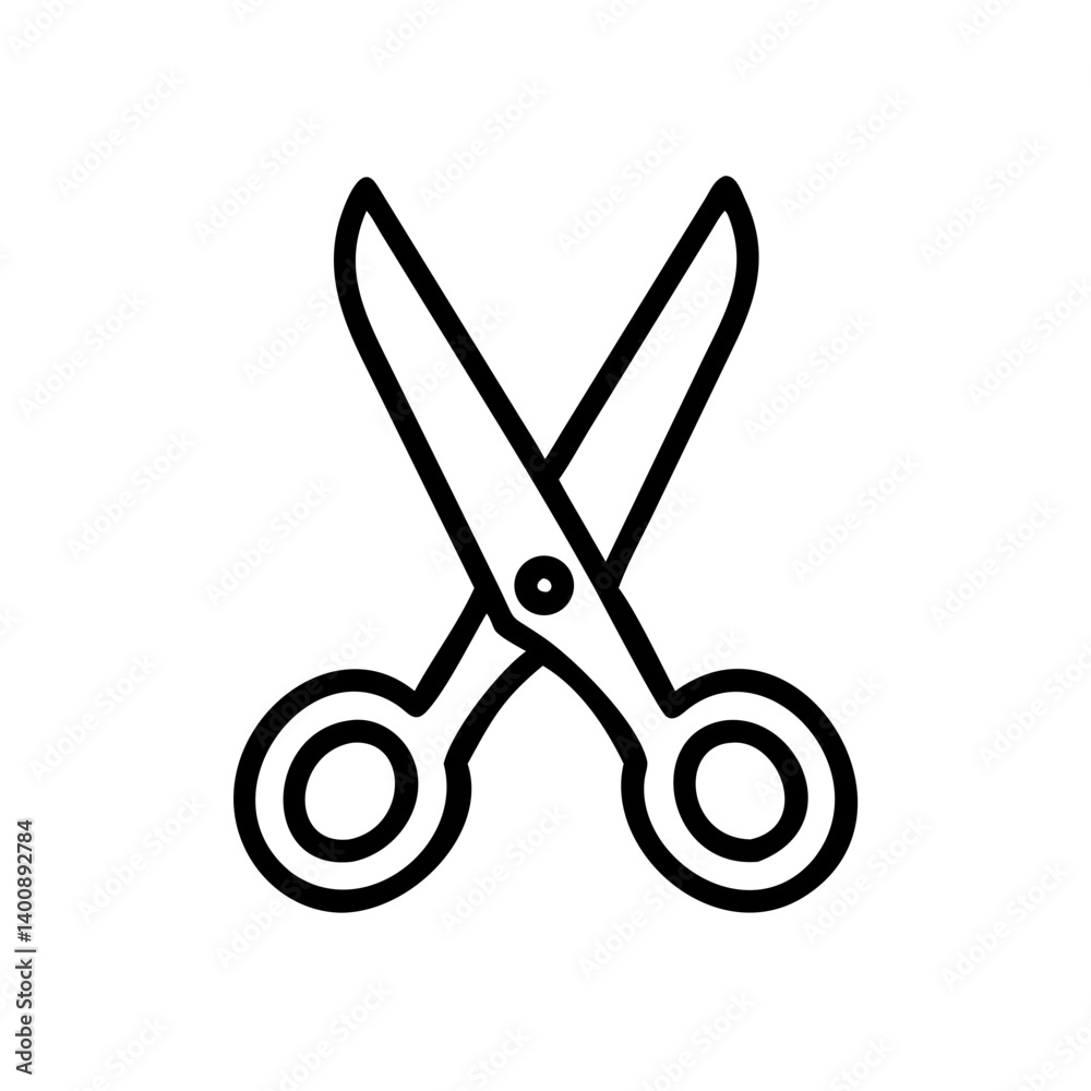 Scissors Icon for Creativity and Crafting Topics Scissors Icon for Creativity and Crafting Topics