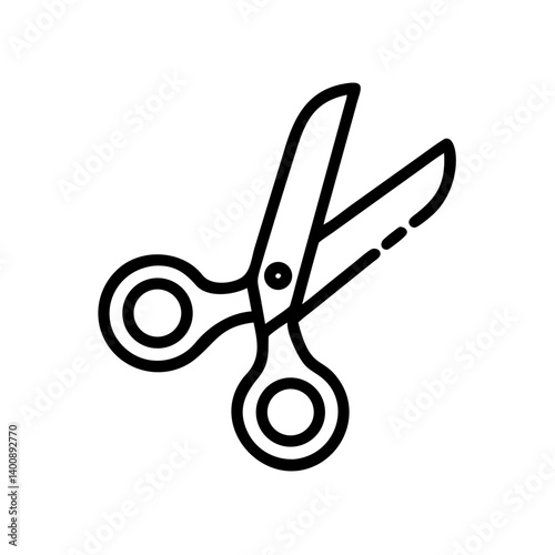 Scissors Icon for Creativity and Crafting Topics
