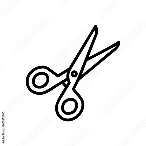 Scissors Icon for Creativity and Crafting Topics