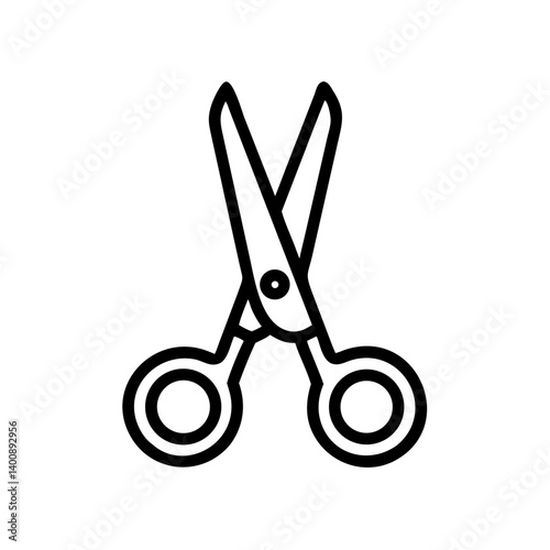 Scissors Icon for Creativity and Crafting Topics