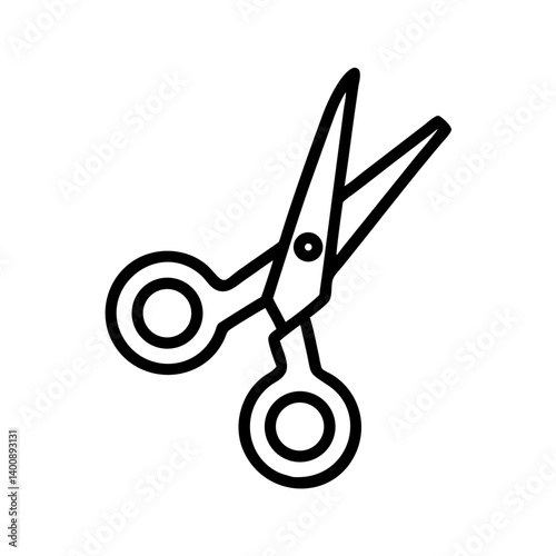 Scissors Icon for Creativity and Crafting Topics