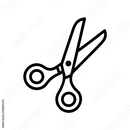 Scissors Icon for Creativity and Crafting Topics