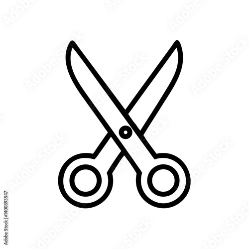 Scissors Icon for Creativity and Crafting Topics