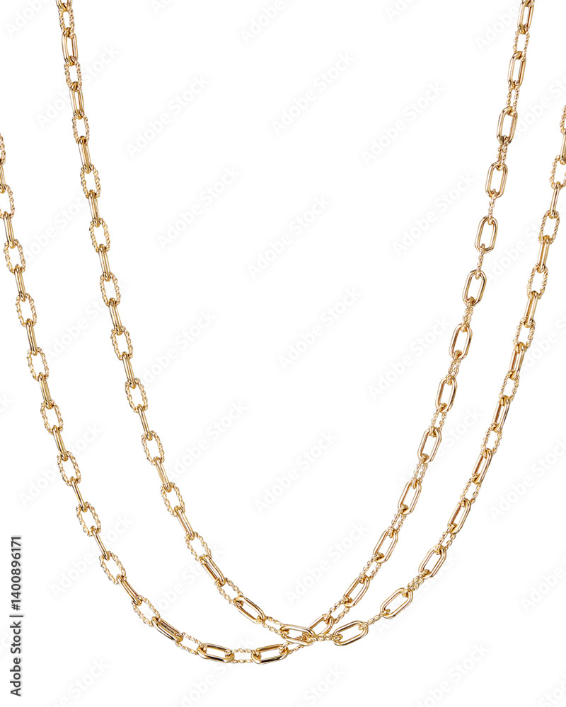 Image of a necklace for fashion on transparent background Image of a necklace for fashion on transparent background