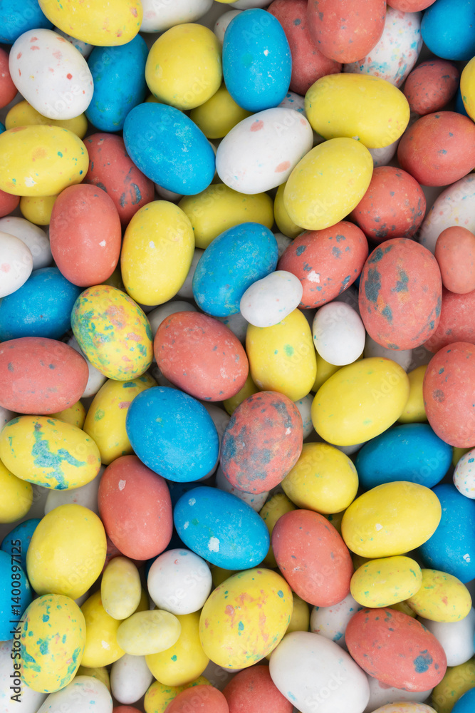 Colorful Easter egg background