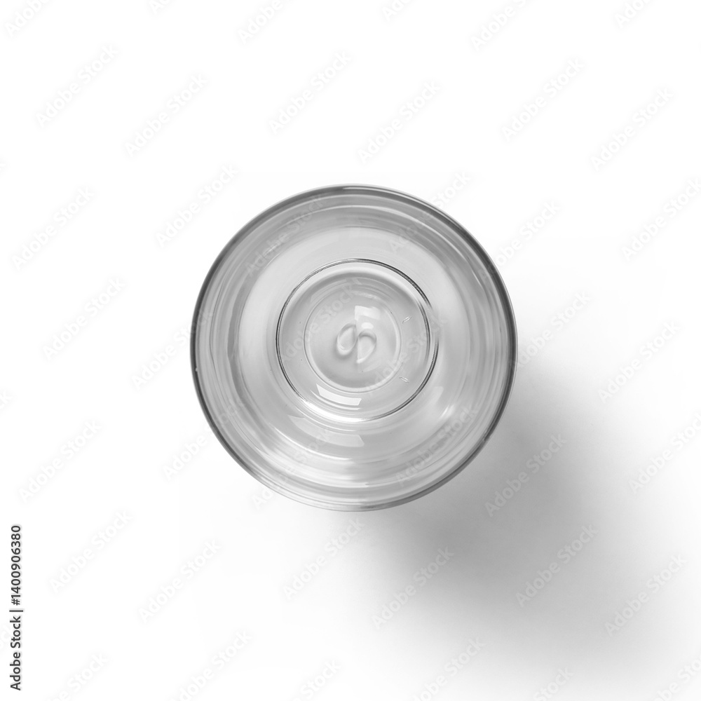 A clear circular object, possibly a lid or a shallow container, viewed from above, showcasing a simple design. A clear circular object, possibly a lid or a shallow container, viewed from above, showcasing a simple design.