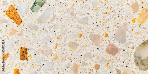 seamless terrazzo texture