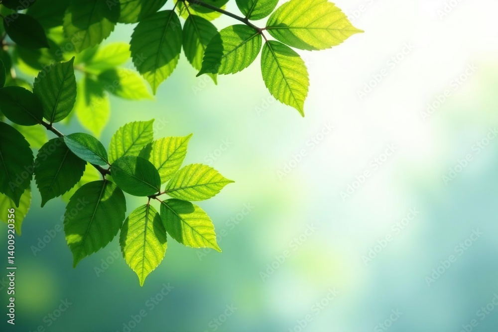 Leafy branches with mist isolated on white background, leaves, trees, foliage Leafy branches with mist isolated on white background, leaves, trees, foliage