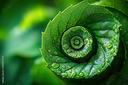 A captivating spiral backgr...