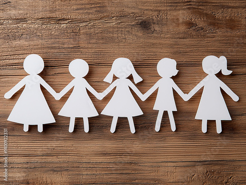 A creative family cutout de...