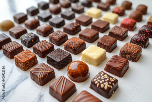 A delectable view of chocol...