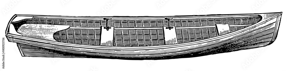 Fishing Vintage Vector Illustration