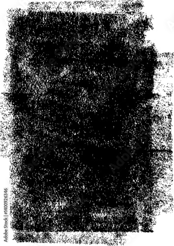 Large vector ink texture with a transparent background