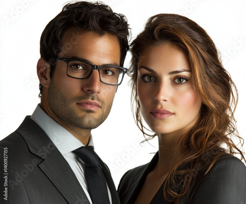 business pair isolated