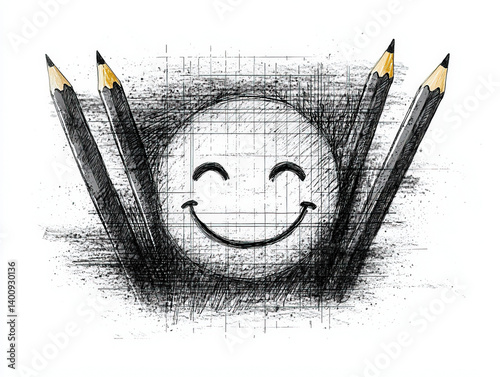 Smile sketch: A playful rep...