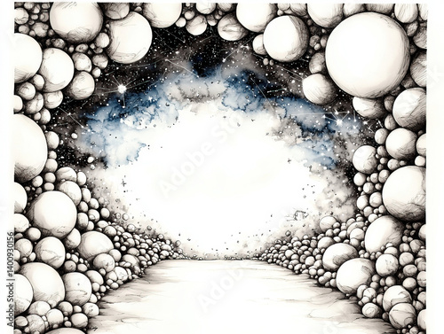Space sketch: A cosmic depi...