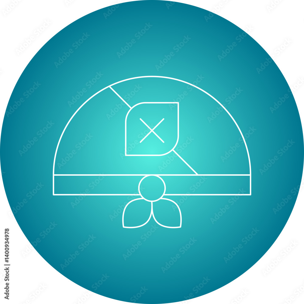 Pirate Bandana icon single vector illustration Pirate Bandana icon single vector illustration