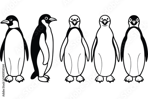 group of penguin 