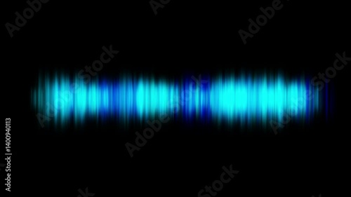 Abstract Colorful Rhythmic Sound Wave
