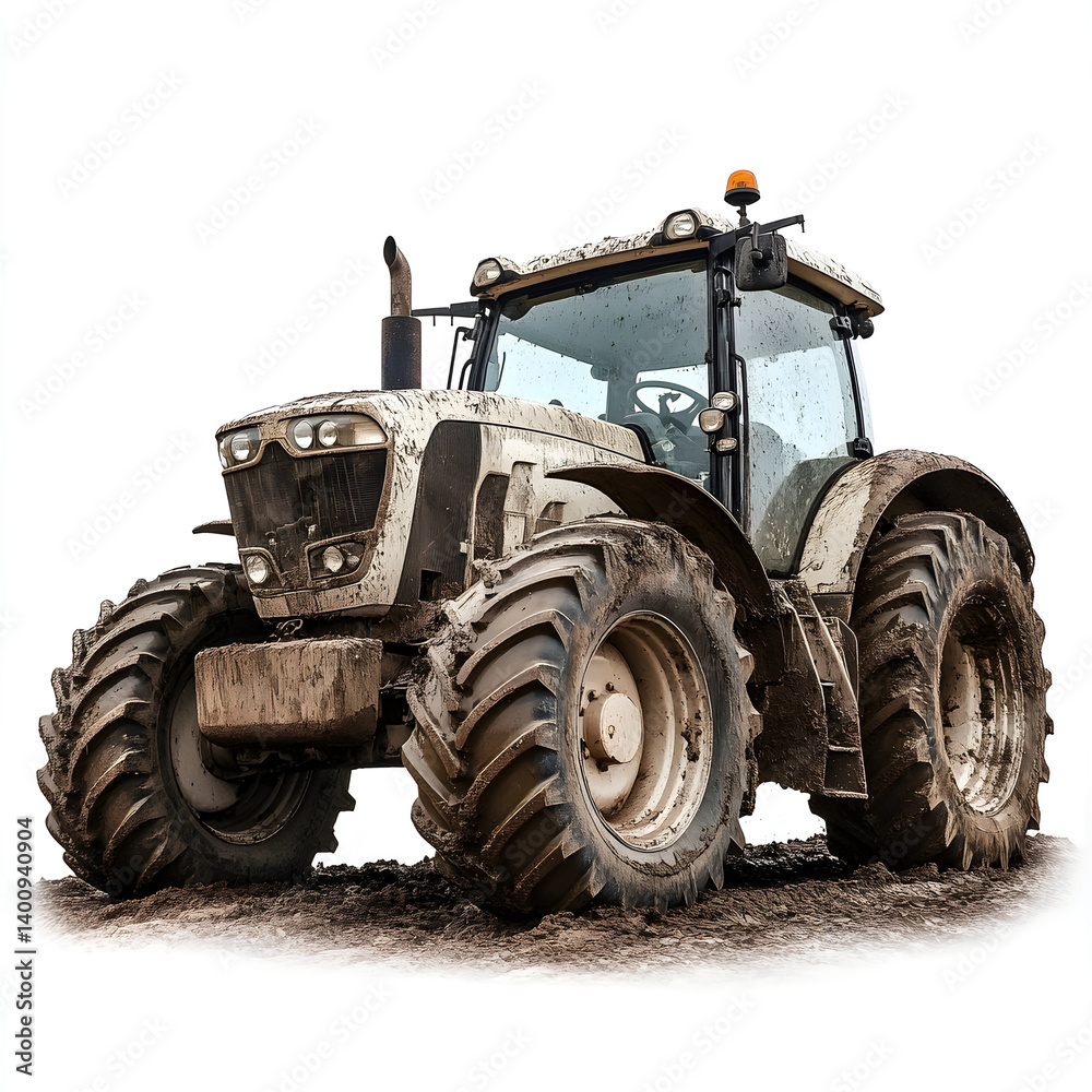 tractor isolated on white tractor isolated on white