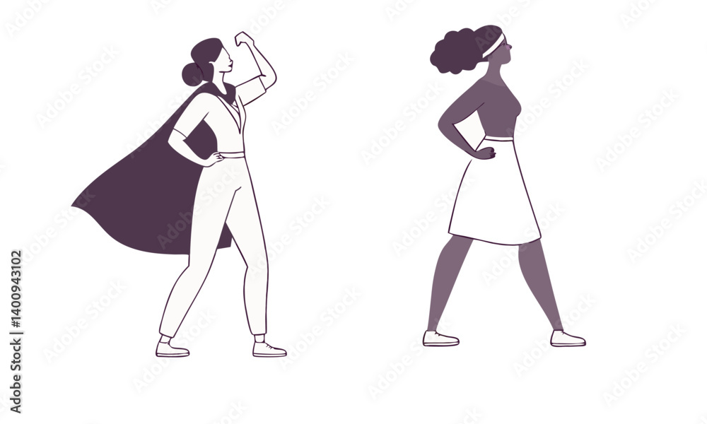 fashion girls vector illustration fashion girls vector illustration