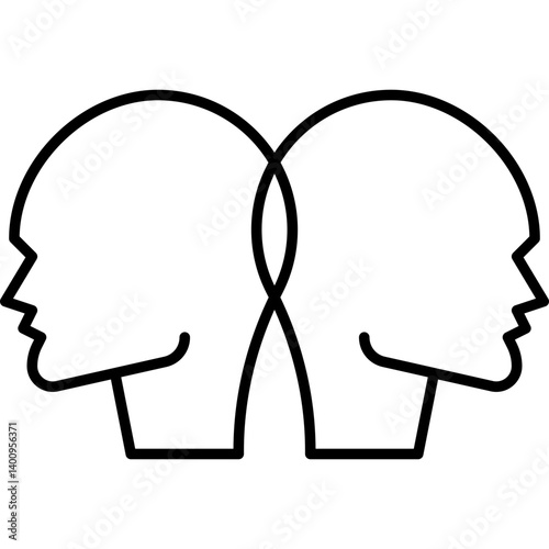 Bipolar Disorder icon single vector illustration