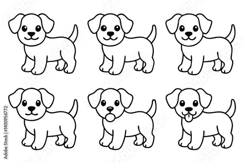 set of dog