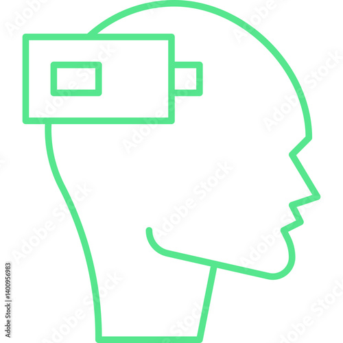 Apathy icon single vector illustration