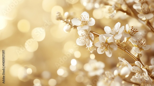 Golden Hour Blossoms