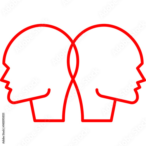 Bipolar Disorder icon single vector illustration