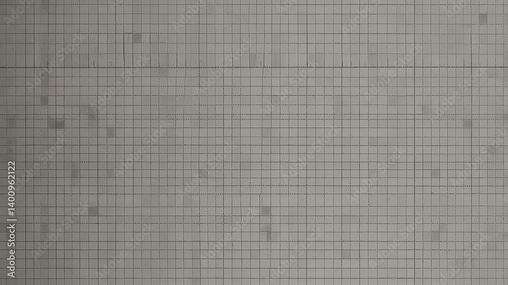 Square grid texture, grid line paper sheet with crosses and dots Square grid texture, grid line paper sheet with crosses and dots