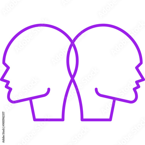 Bipolar Disorder icon single vector illustration