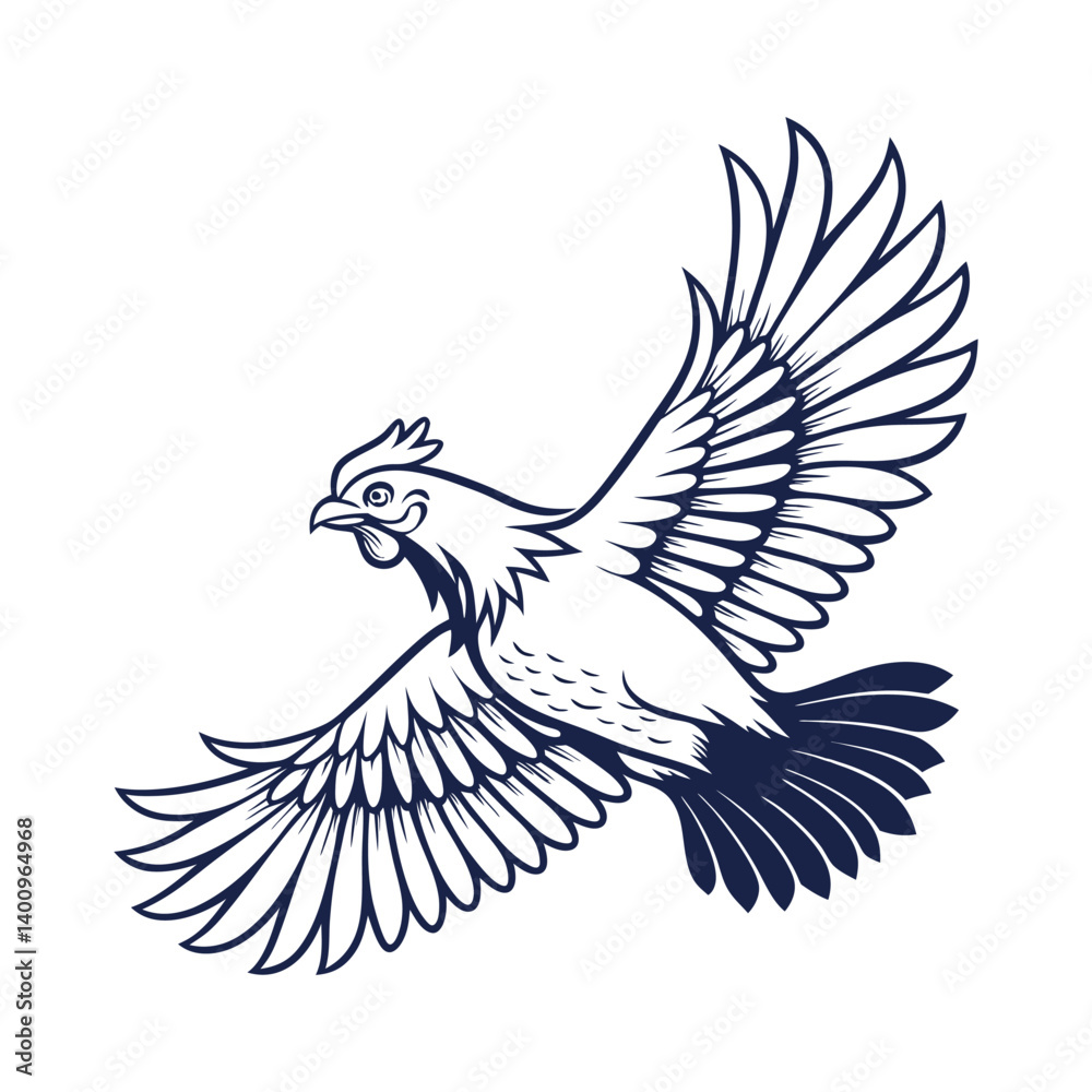 Fototapeta premium dove of peace vector