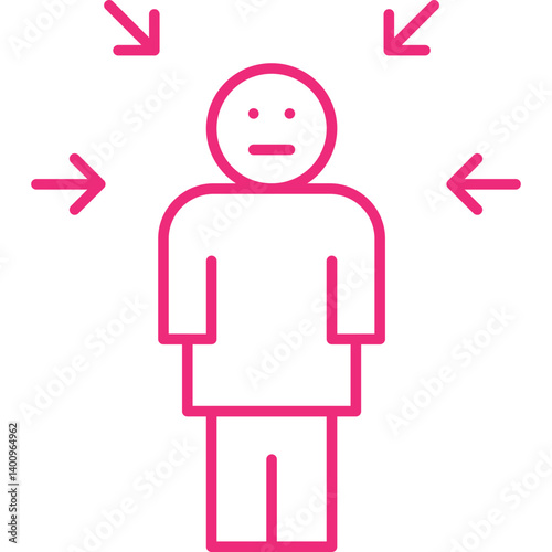 Guilt icon single vector illustration