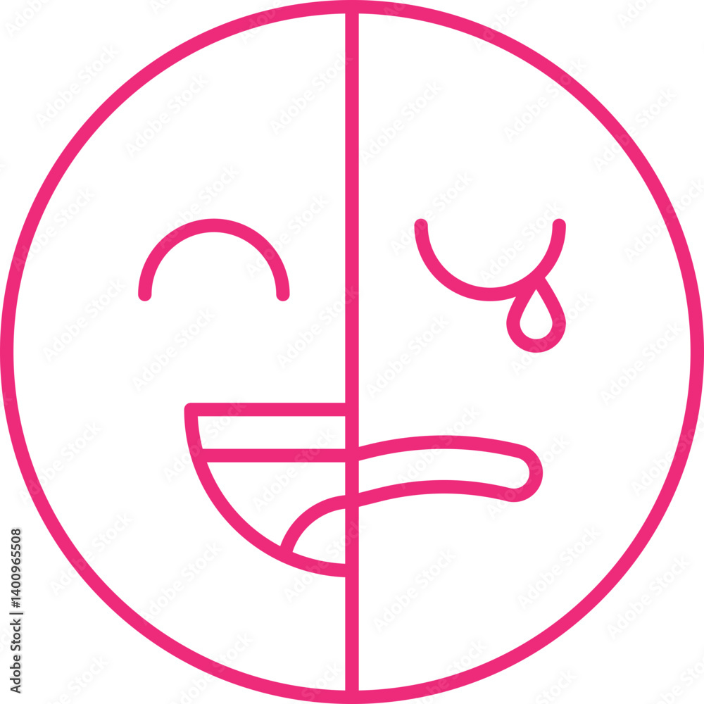 Bipolar icon single vector illustration Bipolar icon single vector illustration
