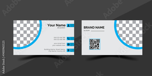 Business Card Modern and simple business card design template visiting card Modern Business Card Creative  horizontal simple vector