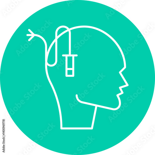 Sadistic Personality Disorder icon single vector illustration