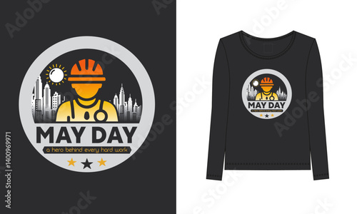 May Day Labor Strike Solidarity Protest Shirt Design