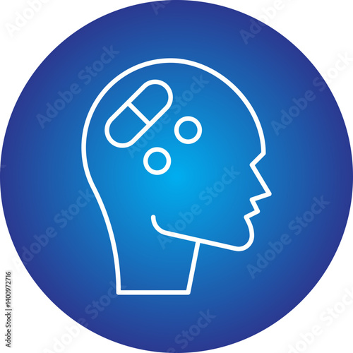 Drug Addiction icon single vector illustration