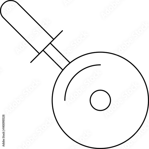Slicer icon single vector illustration